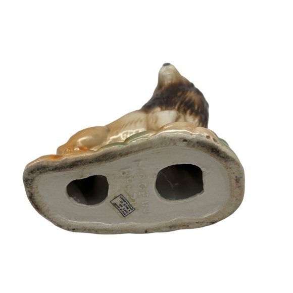 Ceramic Lion Figurine Lustreware Made in Brazil King of the Jungle 7.25" - Picture 5 of 6